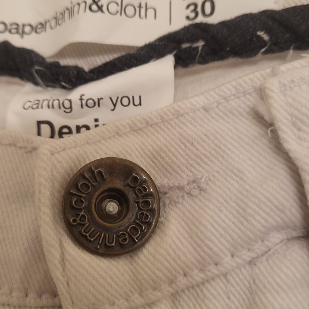 Paper Denim & Cloth Men’s denim jeans; 32(W) x 30(L), great condition! $20